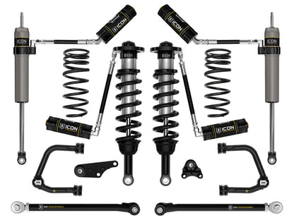 ICON 2024+ Toyota Tacoma 1.25in-3in Stage 7 Suspension System Tubular w/ Triple Rate Spring