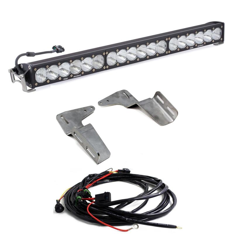 Baja Designs 05 - 15 Toyota Tacoma OnX6 30in Front Bumper Light Kit - Light Bars & Cubes - Baja Designs