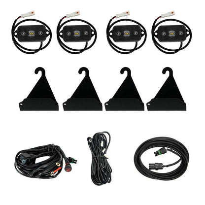 Baja Designs 05 - 24 Toyota Tacoma / 07 - 24 Toyota Tundra Bed Rail Cargo Light Kit - White - Lights Bed Rail - Baja Designs