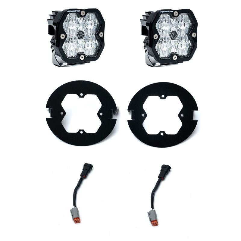 Baja Designs 06 - 14 Ford F - 150 / 07 - 13 Toyota Tundra & 05 - 11 Tacoma Squadron 2.0 Sport FPK - Clear - Light Bars & Cubes - Baja Designs