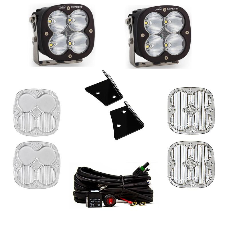 Baja Designs 07 - 17 Jeep Wrangler Rubicon A - Pillar Mount Kit - Light Mounts - Baja Designs