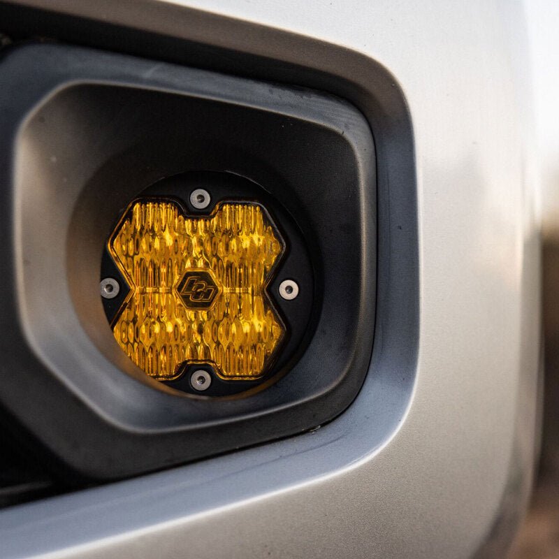Baja Designs 12 - 23 Tacoma / 14 - 21 Tundra / 10 - 24 4Runner Squadron Sport 2.0 Fog Kit(WC) - Baja Amber - Fog Lights - Baja Designs
