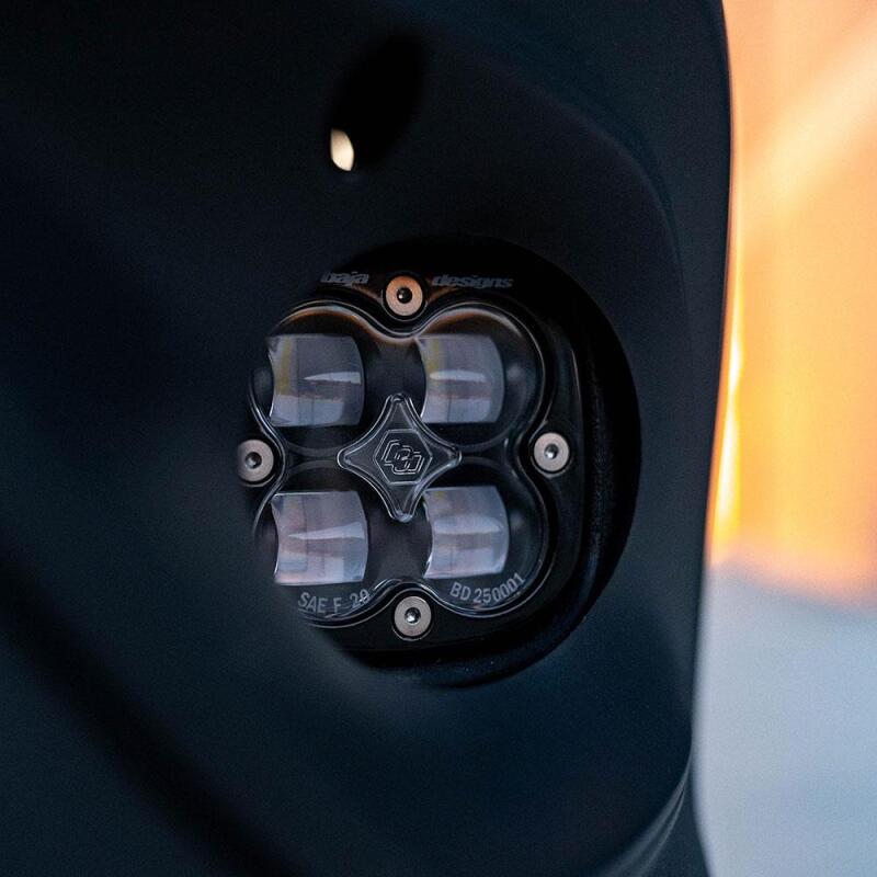 Baja Designs 14 - 18 Mercedes Sprinter Van Squadron SAE Fog Pocket Light Kit - Clear - Light Bars & Cubes - Baja Designs