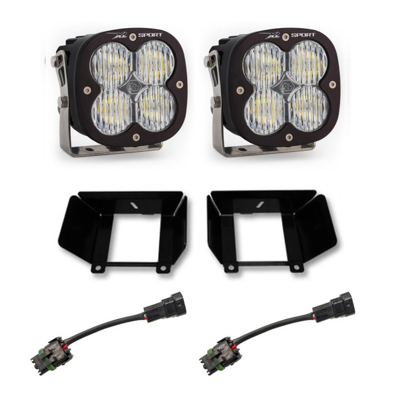 Baja Designs 15 - 17 Ford F - 150 XL Sport Fog Pocket Kit - Light Bars & Cubes - Baja Designs