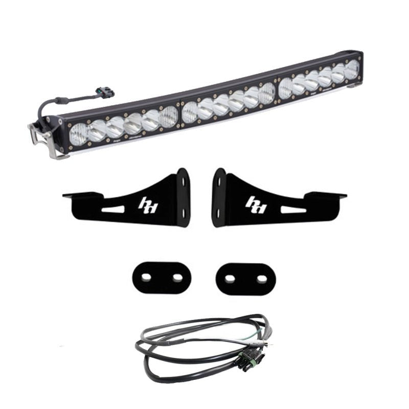 Baja Designs 17 - 19 Ford F - 250/350 Super Duty OnX6+ Arc Front Bumper LED Light Kit - 30in - Light Bars & Cubes - Baja Designs