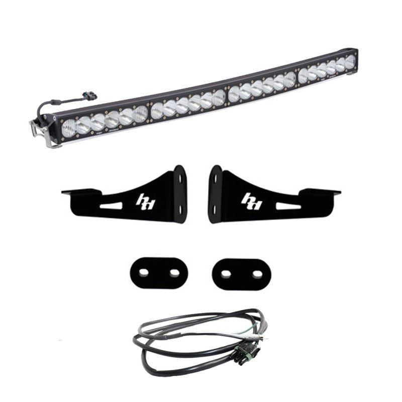 Baja Designs 17 - 19 Ford F - 250/350 Super Duty OnX6+ Arc Front Bumper LED Light Kit - 40in - Light Bars & Cubes - Baja Designs