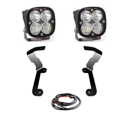 Baja Designs 19 - 22 GMC Sierra 1500 Squadron Pro A - Pillar Light Kit - Light Mounts - Baja Designs