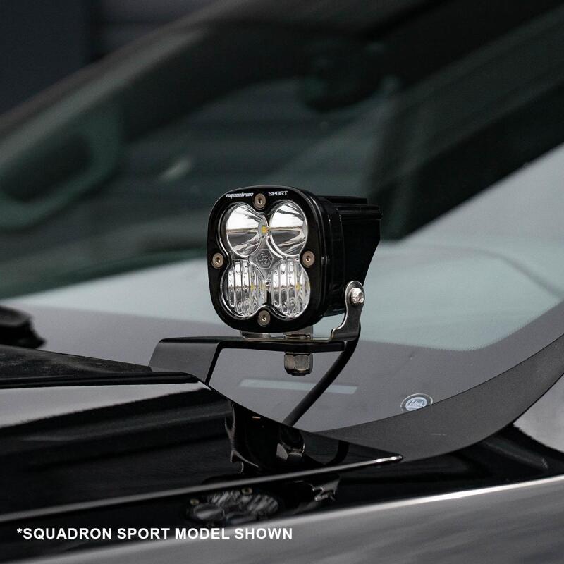 Baja Designs 19 - 22 GMC Sierra 1500 Squadron Pro A - Pillar Light Kit - Light Mounts - Baja Designs