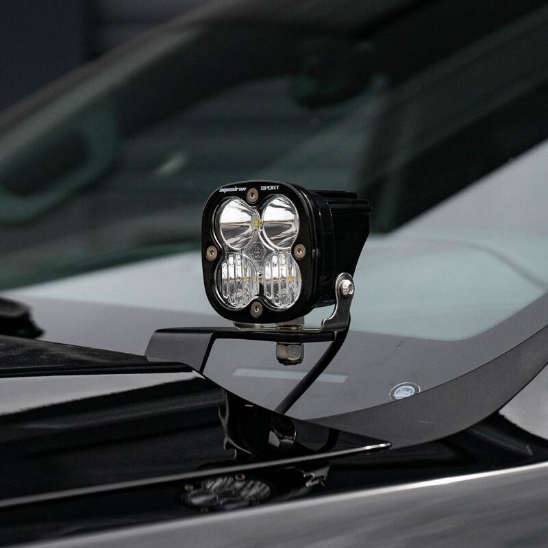 Baja Designs 19 - 22 GMC Sierra 1500 Squadron Sport A - Pillar Light Kit - Light Mounts - Baja Designs