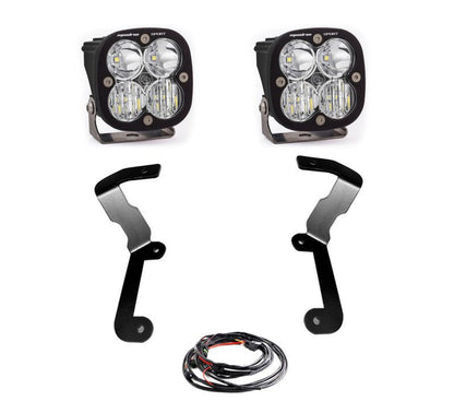 Baja Designs 19 - 22 GMC Sierra 1500 Squadron Sport A - Pillar Light Kit - Light Mounts - Baja Designs
