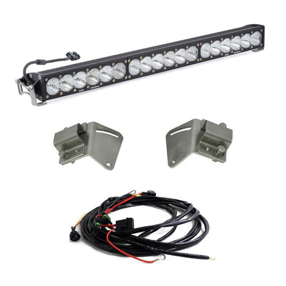 Baja Designs 2017 Chevreolet Silverado 2500/3500 HD 30in OnX6+ Grille Light Bar Kit - 5000K Daylight - Light Bars & Cubes - Baja Designs