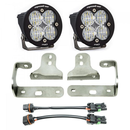 Baja Designs 2018 Wrangler JL Squadron Pro Series Fog Pocket Kit - Fog Lights - Baja Designs