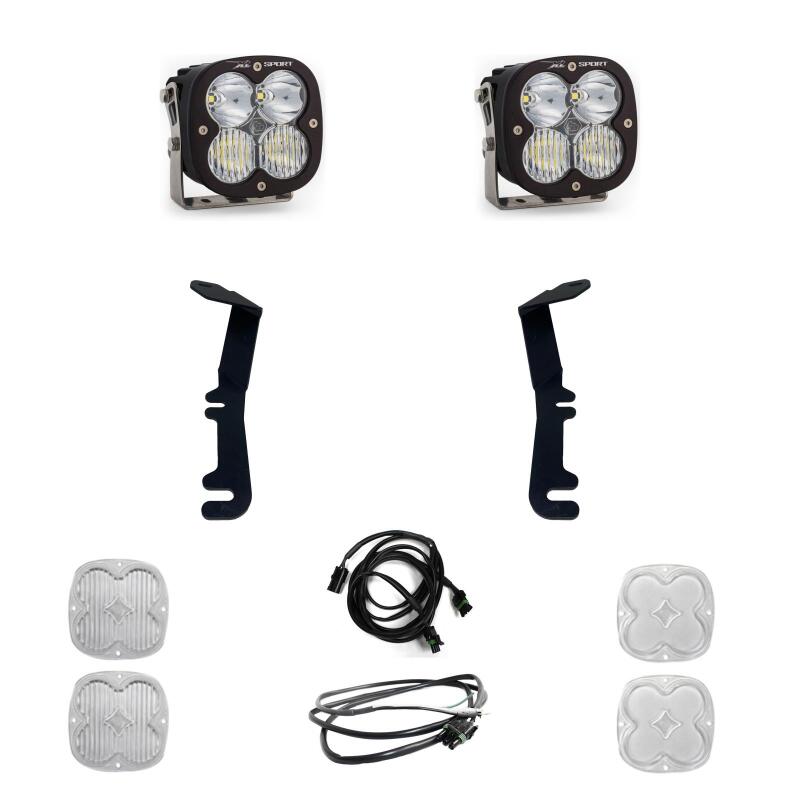 Baja Designs 2021+ Dodge Ram TRX XL Sport A - Pillar Mount Kit - Light Mounts - Baja Designs
