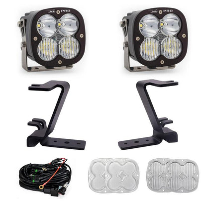 Baja Designs 2023+ Ford F - 250/350 Super Duty XL Pro A - Pillar Light Kit - Light Bars & Cubes - Baja Designs