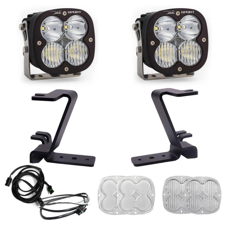 Baja Designs 2023+ Ford F - 250/350 Super Duty XL Sport A - Pillar Light Kit w/ Upfitter - Light Bars & Cubes - Baja Designs