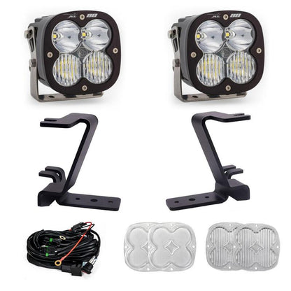 Baja Designs 2023+ Ford F - 250/350 Super Duty XL80 A - Pillar Light Kit - Light Bars & Cubes - Baja Designs