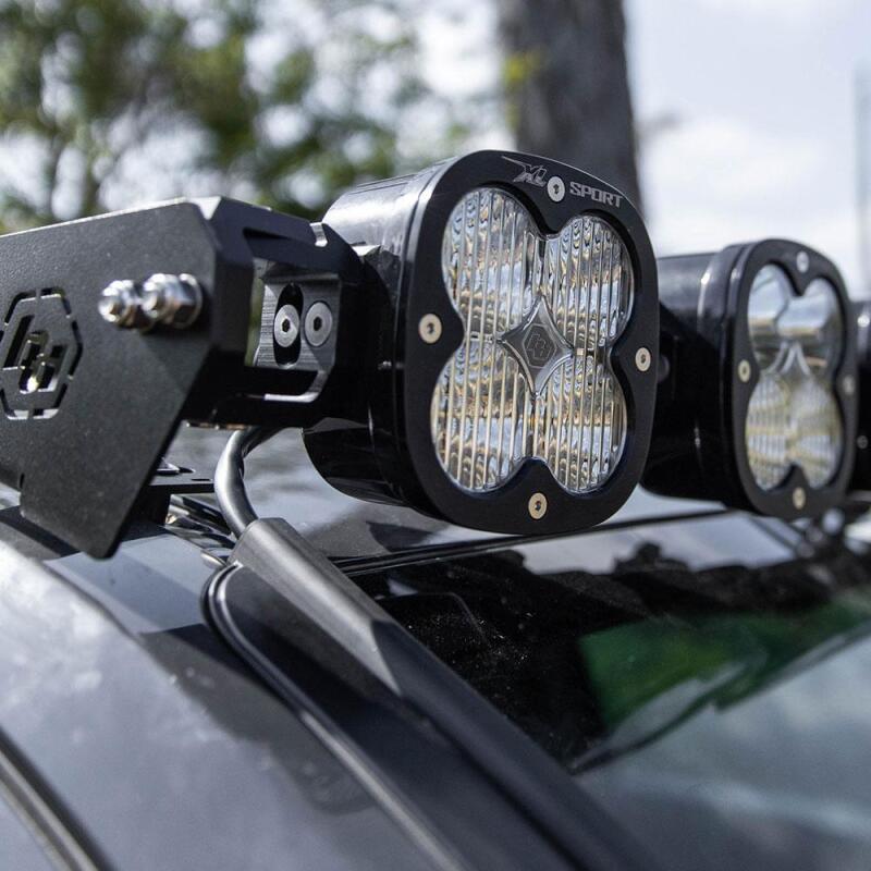 Baja Designs 2024+ Toyota Tacoma 8XL Linkable Roof Kit - Light Mounts - Baja Designs