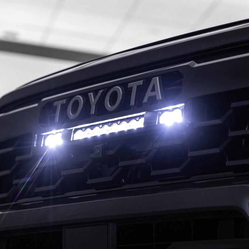 Baja Designs 2024+ Toyota Tacoma (Incl. TRD Pro) 10in. S8/S2 Pro Grille Kit - Clear - Light Mounts - Baja Designs