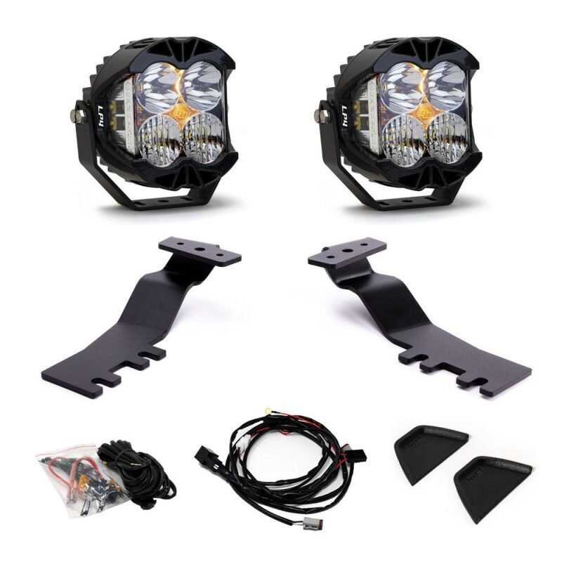 Baja Designs 2024+ Toyota Tacoma LP4 A - pillar Kit - Light Mounts - Baja Designs