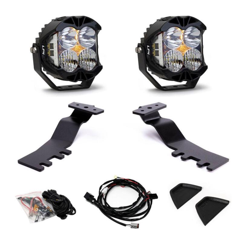 Baja Designs 2024+ Toyota Tacoma LP4 A - Pillar Kit - Light Mounts - Baja Designs