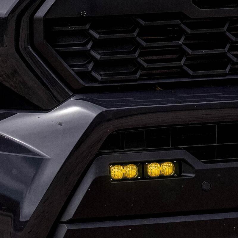 Baja Designs 2024+ Toyota Tacoma S2 Sport Dual Fog Pocket Light Kit - Baja Amber - Fog Lights - Baja Designs