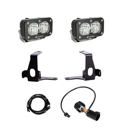 Baja Designs 2024+ Toyota Tacoma S2 Sport Reverse Kit w/ Plug and Play Harness - Light Bars & Cubes - Baja Designs