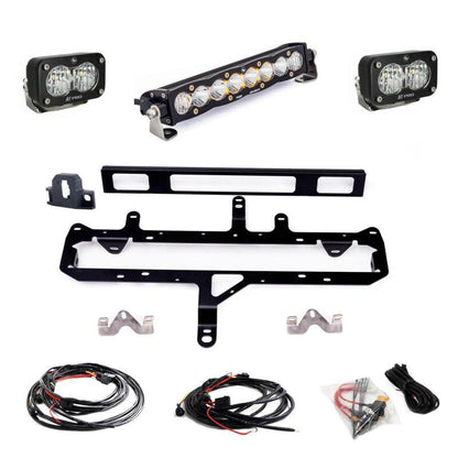 Baja Designs 2024+ Toyota Tacoma S8 Series 10in Grille Conversion Light Kit - Light Bars & Cubes - Baja Designs