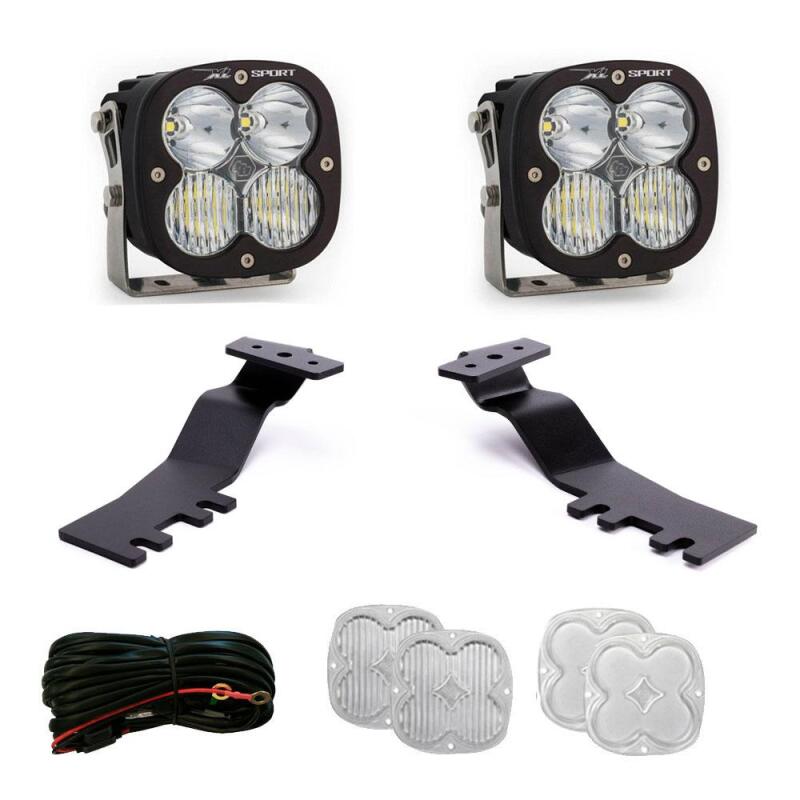 Baja Designs 2024+ Toyota Tacoma Squadron XL Sport A - Pillar Kit - Light Mounts - Baja Designs