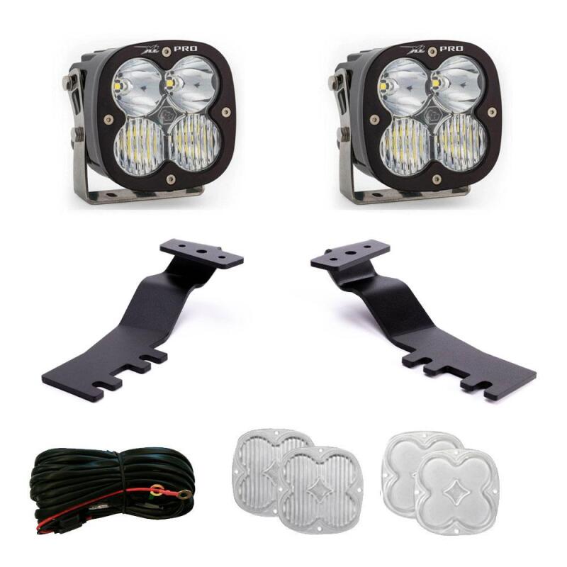 Baja Designs 2024+ Toyota Tacoma XL Pro A - pillar Kit - Light Mounts - Baja Designs