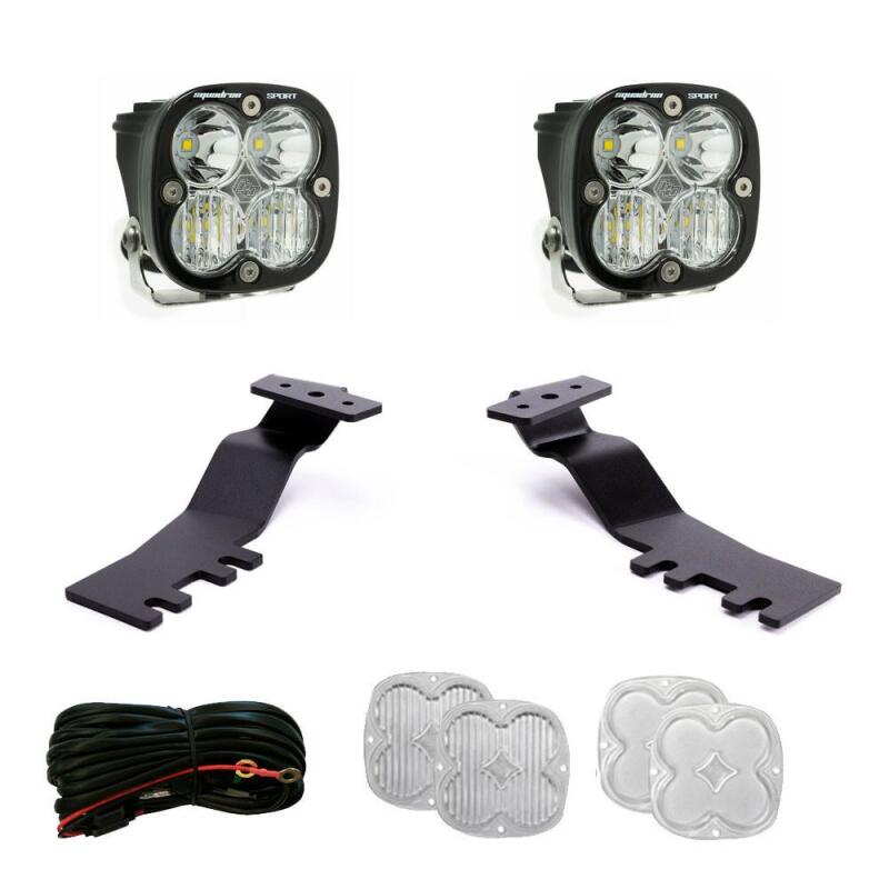 Baja Designs 2025+ Toyota 4Runner Squadron Sport A - Pillar Kit - Light Mounts - Baja Designs