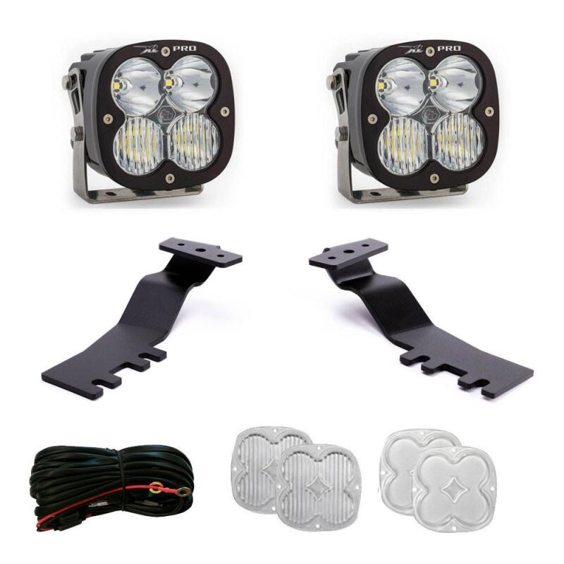 Baja Designs 2025+ Toyota 4Runner XL Pro A - Pillar Kit - Light Mounts - Baja Designs