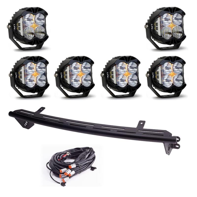 Baja Designs 23+ Ford Super Duty LP4 Bull Bar Light Kit w/ Upfitter - Light Bars & Cubes - Baja Designs