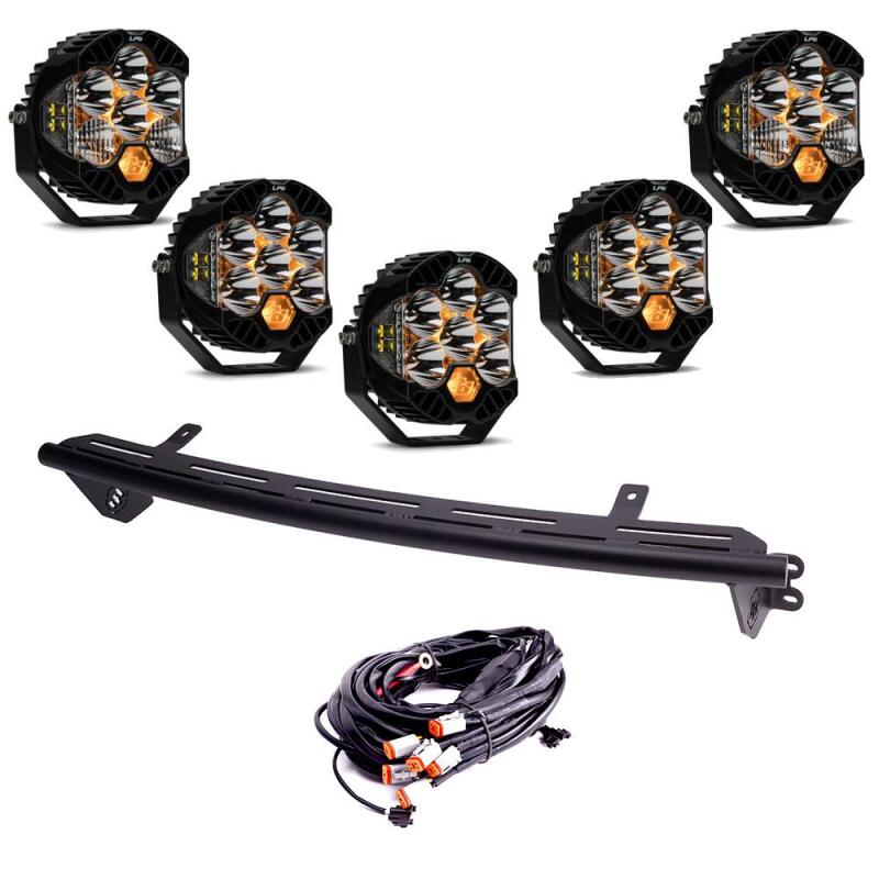 Baja Designs 23+ Ford Super Duty LP6 Bull Bar Light Kit w/ Upfitter - Light Bars & Cubes - Baja Designs