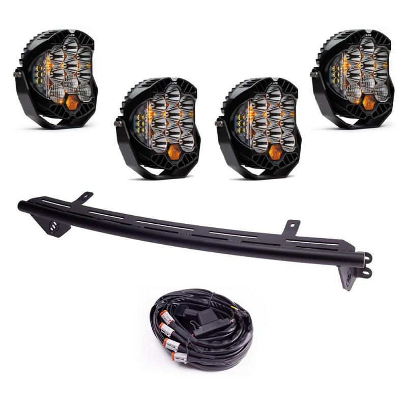 Baja Designs 23+ Ford Super Duty LP9 Bull Bar Light Kit w/Upfitter - Light Bars & Cubes - Baja Designs