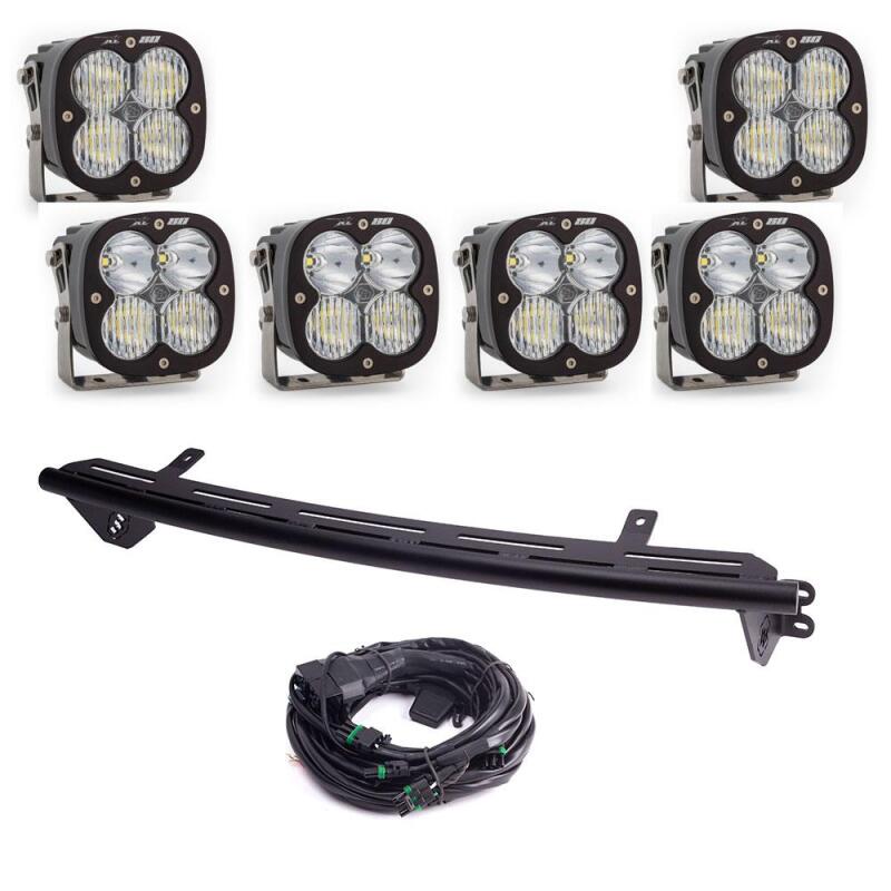 Baja Designs 23+ Ford Super Duty XL 80 Bull Bar Light Kit w/ Upfitter - Light Bars & Cubes - Baja Designs