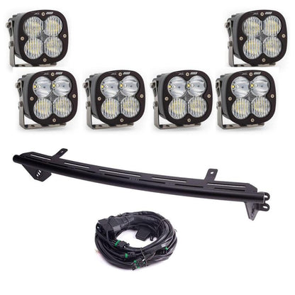 Baja Designs 23+ Ford Super Duty XL 80 Bull Bar Light Kit w/ Upfitter - Light Bars & Cubes - Baja Designs