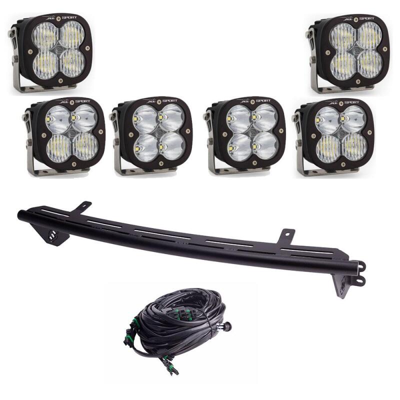Baja Designs 23+ Ford Super Duty XL Sport Bull Bar Light Kit - Light Bars & Cubes - Baja Designs