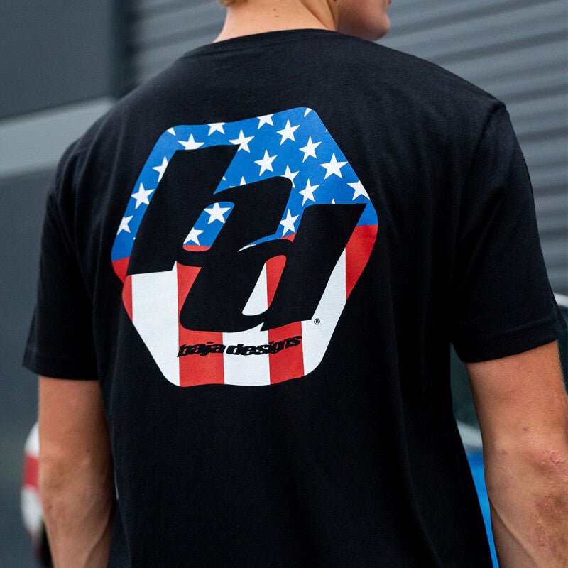 Baja Designs Freedom Mens T-Shirt Universal - XL Black - Shirts - Baja Designs