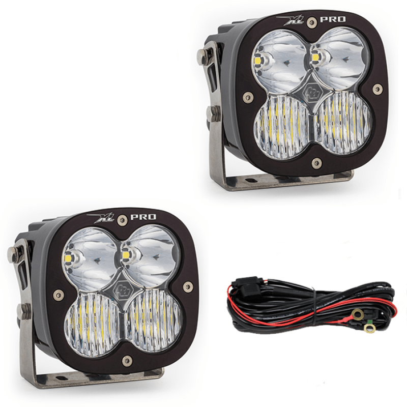 Baja Designs Jeep JL/JT Rubicon Steel Bumper LED Light Kit XL Pro - Light Bars & Cubes - Baja Designs