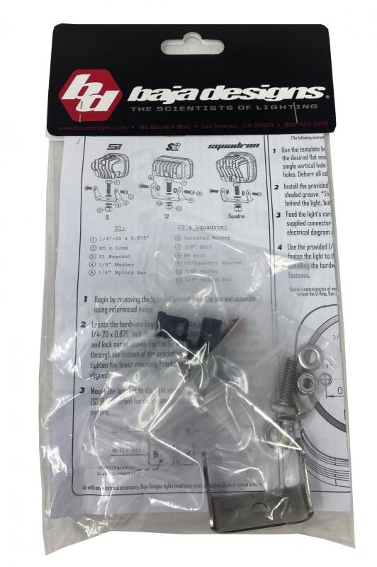 Baja Designs S1 Series Mounting Bracket - Single - Light Mounts - Baja Designs