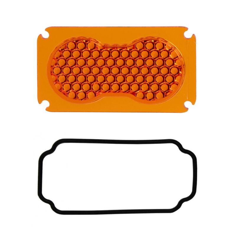 Baja Designs S2 Work/Scene Factory Amber Lens Replacement Kit - Light Bars & Cubes - Baja Designs