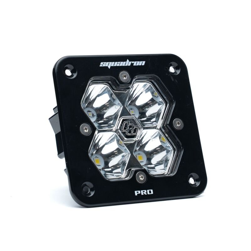Baja Designs Squadron 2.0 Pro LED Spot Flush Mount (Single Light) - Light Bars & Cubes - Baja Designs