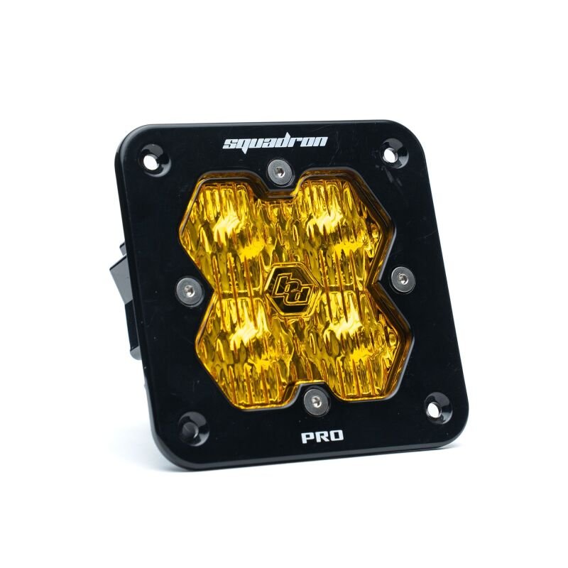 Baja Designs Squadron 2.0 Pro LED Wide Cornering (Single Light) - Baja Amber - Light Bars & Cubes - Baja Designs
