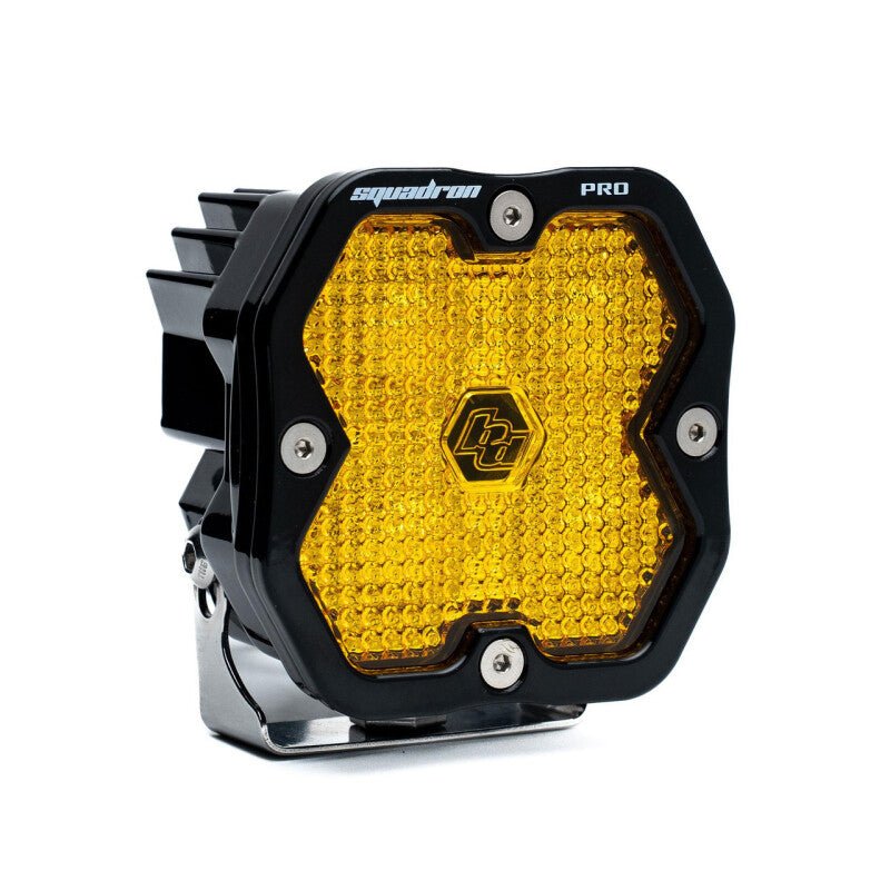 Baja Designs Squadron 2.0 Pro LED Work/Scene (Single Light) - Baja Amber - Light Bars & Cubes - Baja Designs