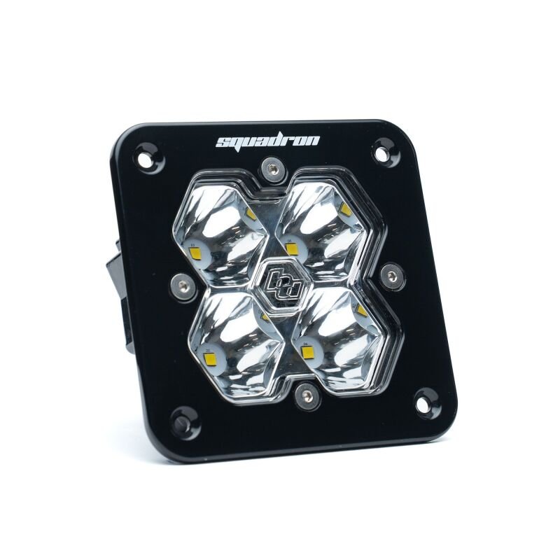 Baja Designs Squadron 2.0 Sport LED Spot Flush Mount (Single Light) - Light Bars & Cubes - Baja Designs