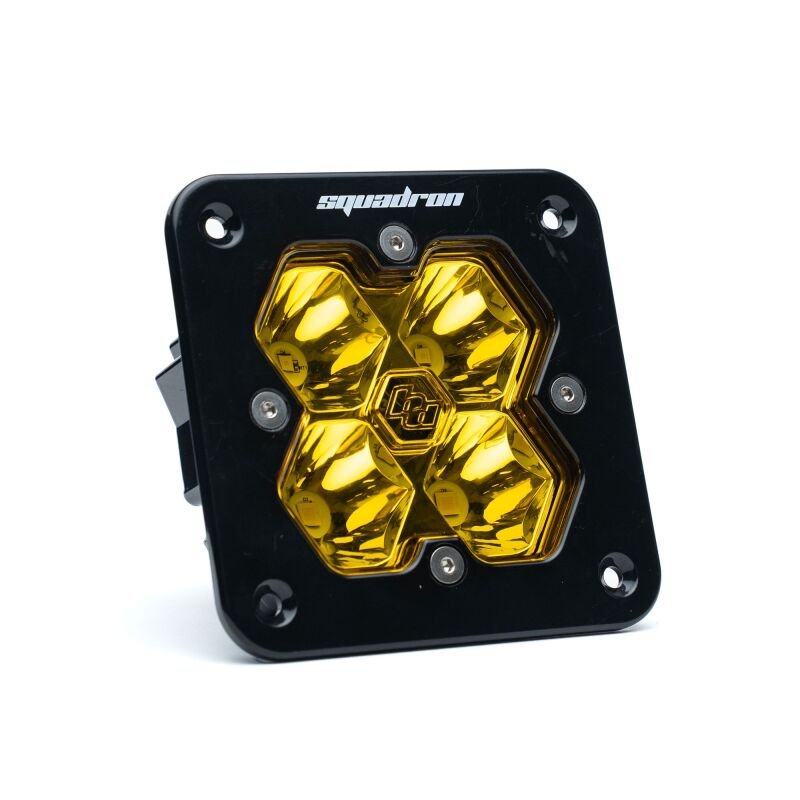 Baja Designs Squadron 2.0 Sport LED Spot (Single Light) - Baja Amber - Light Bars & Cubes - Baja Designs
