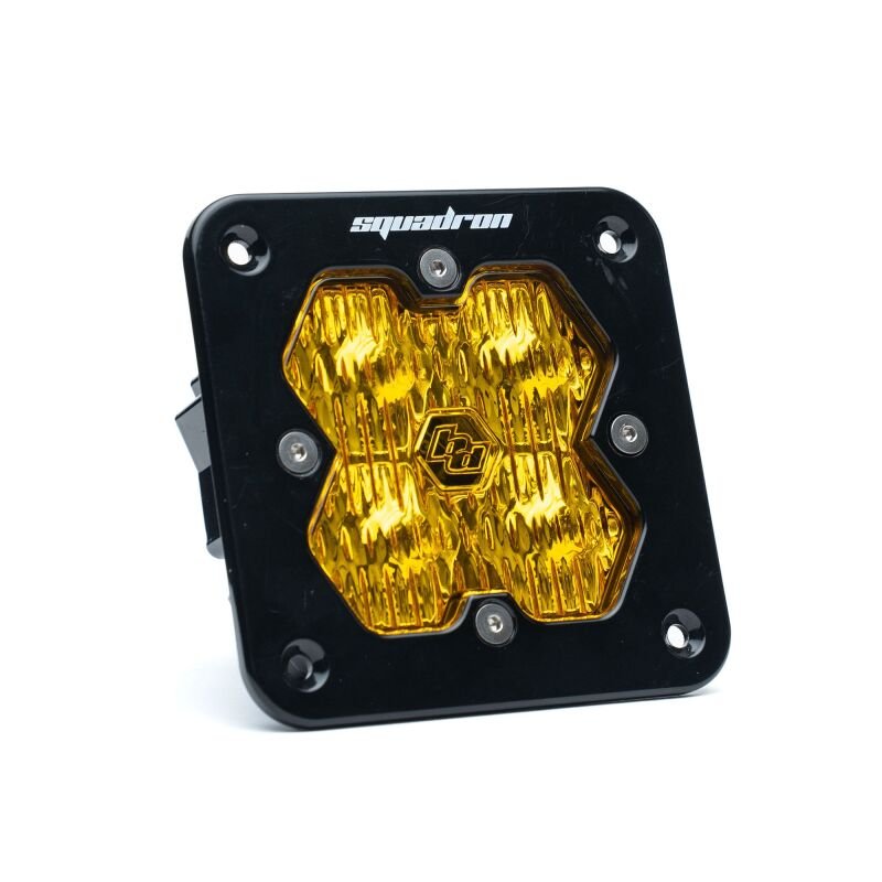 Baja Designs Squadron 2.0 Sport LED Wide Cornering (Single Light) - Baja Amber - Light Bars & Cubes - Baja Designs