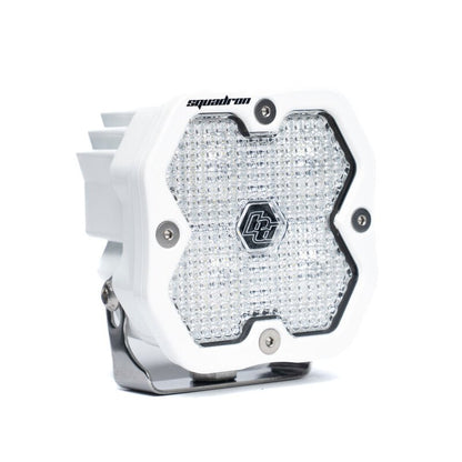 Baja Designs Squadron 2.0 Sport LED Work/Scene (Flush Mount) - White Housing - Light Bars & Cubes - Baja Designs