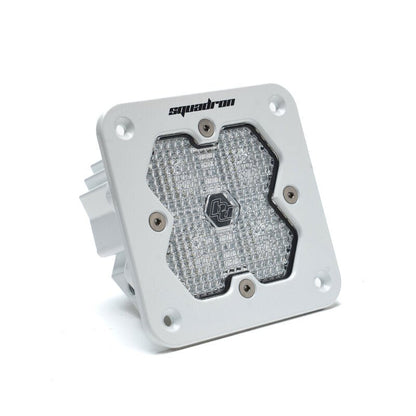 Baja Designs Squadron 2.0 Sport LED Work/Scene (Flush Mount) - White Housing - Light Bars & Cubes - Baja Designs