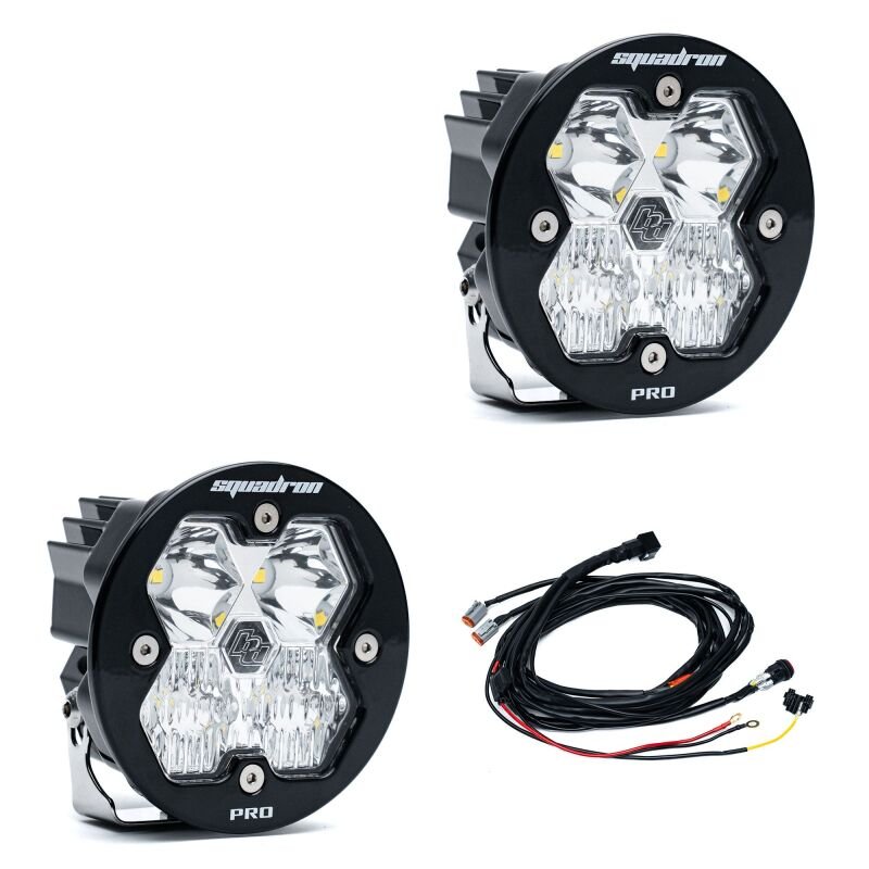 Baja Designs Squadron - R 2.0 Pro LED Driving/Combo (Pair) - Light Bars & Cubes - Baja Designs